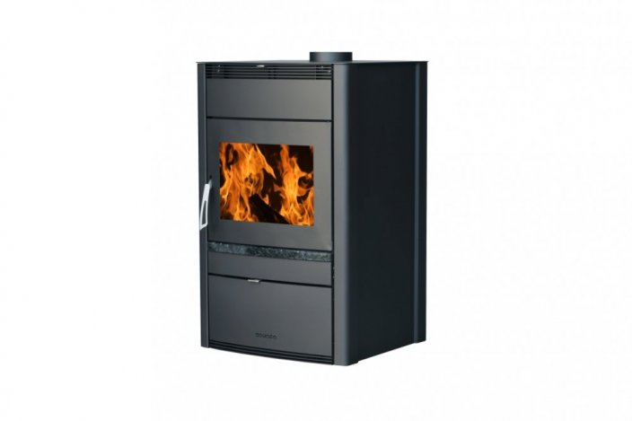 Fireplace wood stove Sahara 15 kW with air outlets