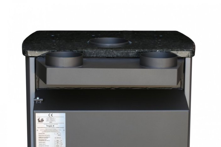 Krbová kamna Tropic 8 kW s rozvody vzduchu