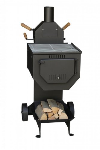 Barrow-Grill - variety with grill without shelves