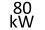 Deflektory na Falco Eco/Turbo 80 kW