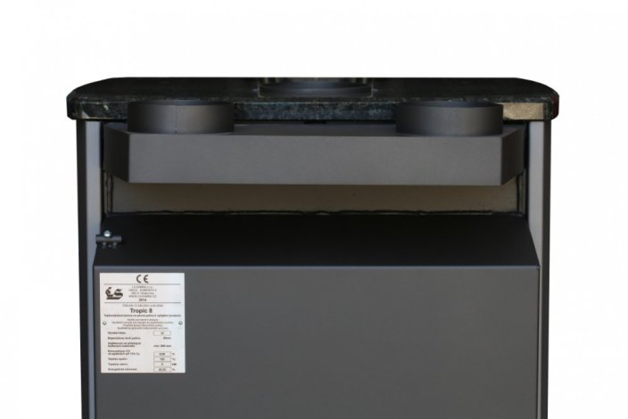Krbová kamna Tropic 8 kW s rozvody vzduchu