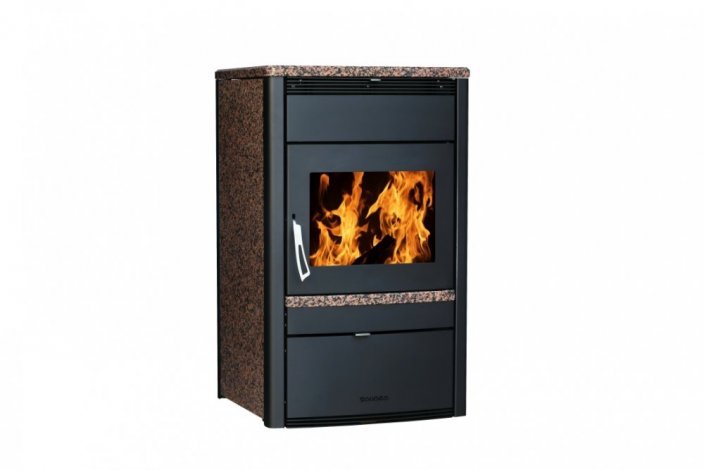 Fireplace wood stove Sahara 8 kW with air outlets