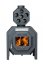 Warm-air wood stove Falco Eco 12 kW
