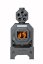 Warm-air wood stove Falco Eco 12 kW