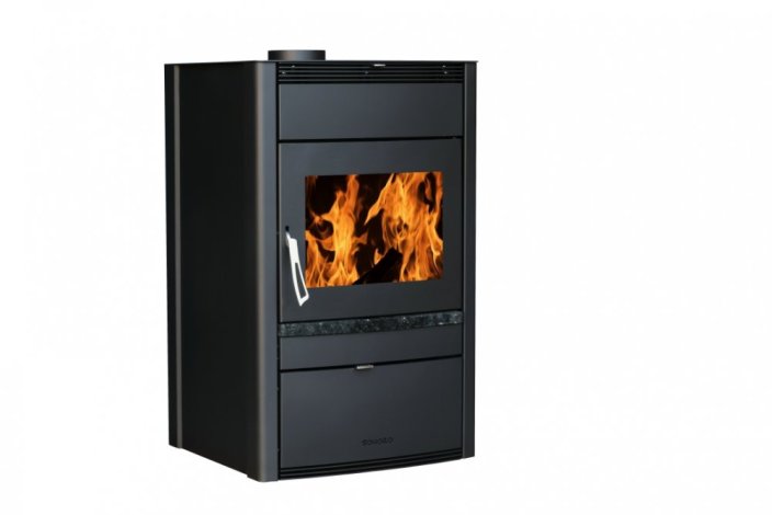 Krbová kamna Sahara 8 kW s rozvody vzduchu