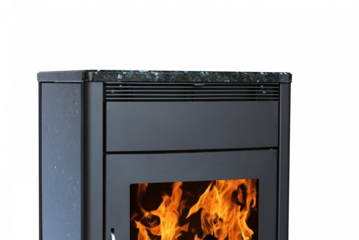 Fireplace wood stove Sahara 11 kW with air outlets