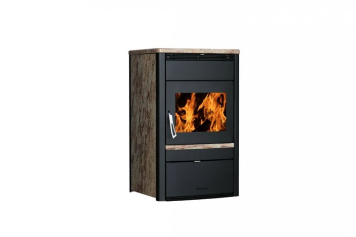 Krbová kamna Sahara 8 kW s rozvody vzduchu