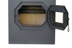 Warm-air wood stove Turbo 120 kW