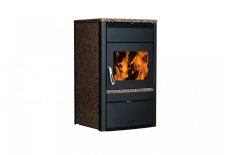 Fireplace wood stove Sahara 15 kW with air outlets