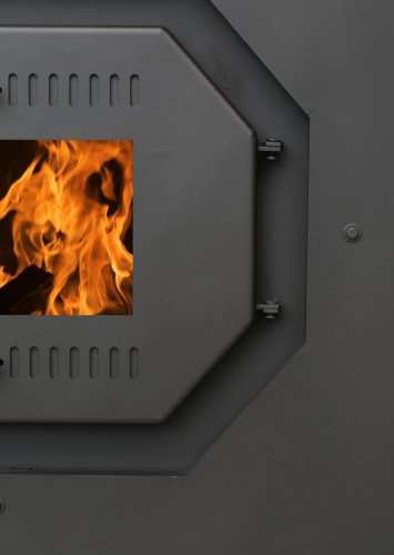 Warm-air wood stove Turbo 120 kW