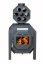 Warm-air wood stove Falco Eco 30 kW