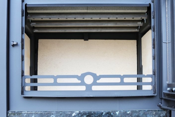 Kaminofen Sahara 11 kW mit Luftauslässen