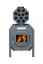 Warm-air wood stove Falco Eco 50 kW