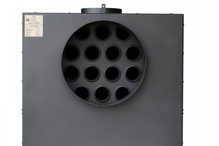 Warm-air wood stove Turbo 120 kW