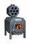 Warm-air wood stove Falco Eco 30 kW