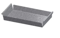 Víko 55x220 mm - uni, pro trouby i tvarovky