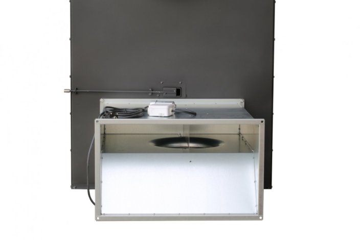 Warm-air wood stove Turbo 120 kW