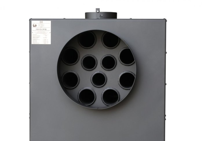 Warm-air wood stove Turbo 40 kW