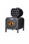 Warm-air wood stove Falco Eco 80 kW