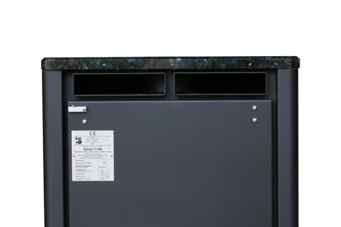 Kaminofen Sahara 11 kW mit Luftauslässen
