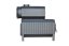 Warm-air wood stove Falco Eco 120 kW