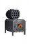 Warm-air wood stove Falco Eco 80 kW