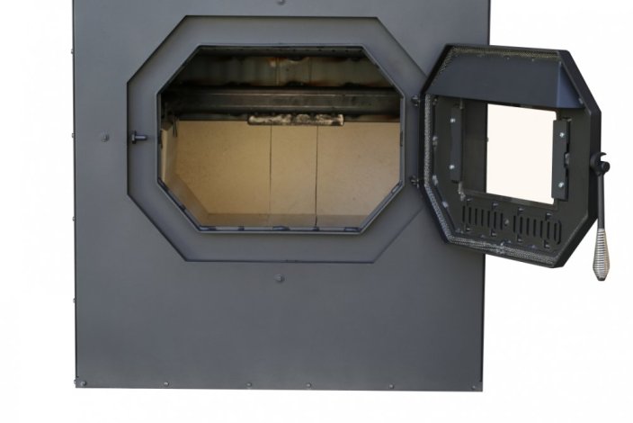 Warm-air wood stove Turbo 120 kW