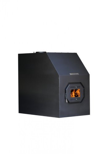 Warm-air wood stove Turbo 120 kW