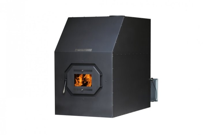 Warm-air wood stove Turbo 120 kW