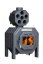 Warm-air wood stove Falco Eco 12 kW