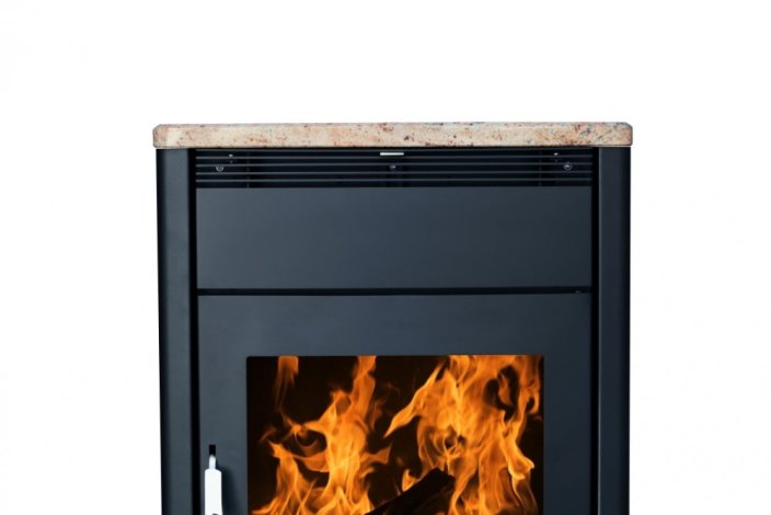Krbová kamna Sahara 8 kW s rozvody vzduchu