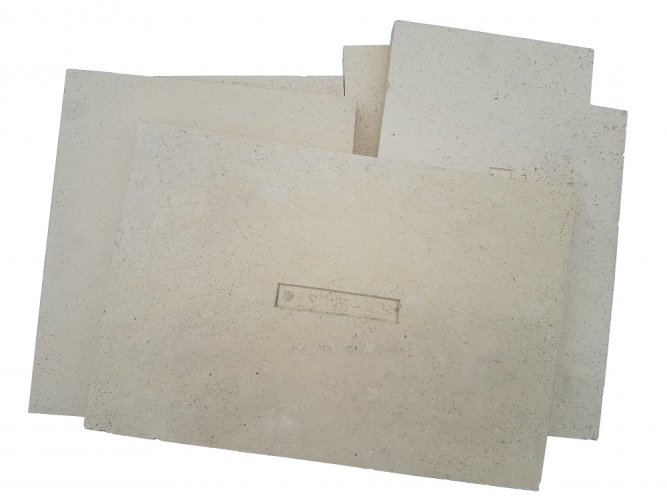 Sada šamotových desek pro kamna Tropic/Sahara